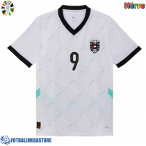 Fotballdrakt Herre Østerrike Marcel Sabitzer #9 Bortedrakt EM 2024 Kortermet